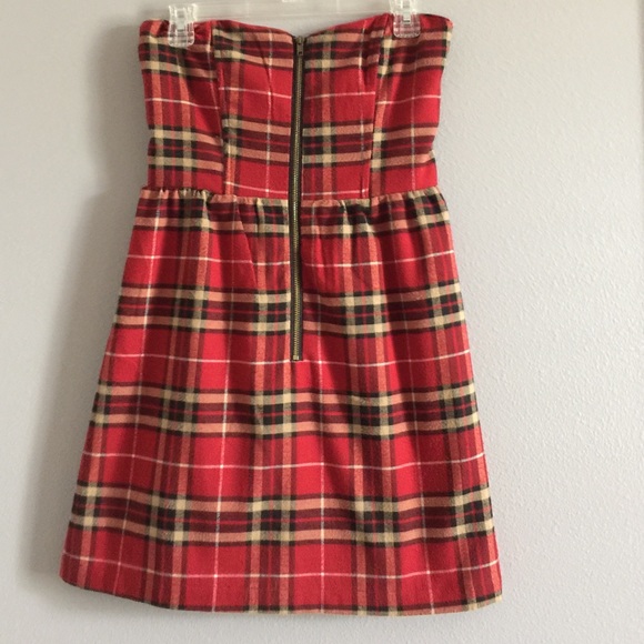 Cute winter plaid dress - Picture 1 of 1