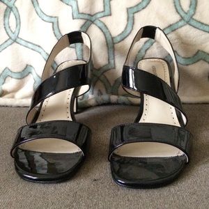 Black open toe sandal