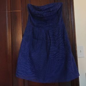 Strapless dress