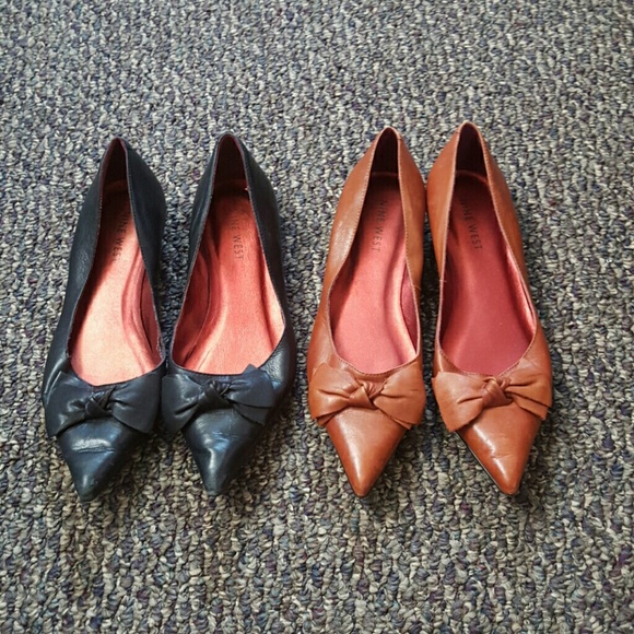 ☆☆BUNDLE 2 pairs Nine West Flats☆☆