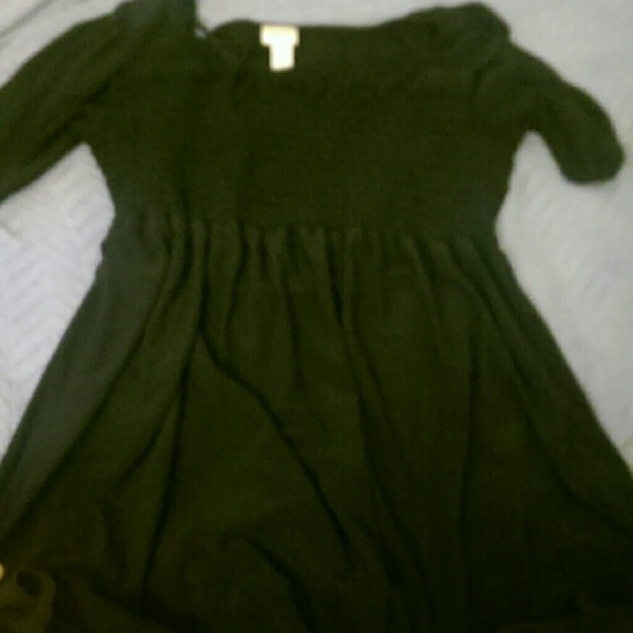 Black peasant style shirt