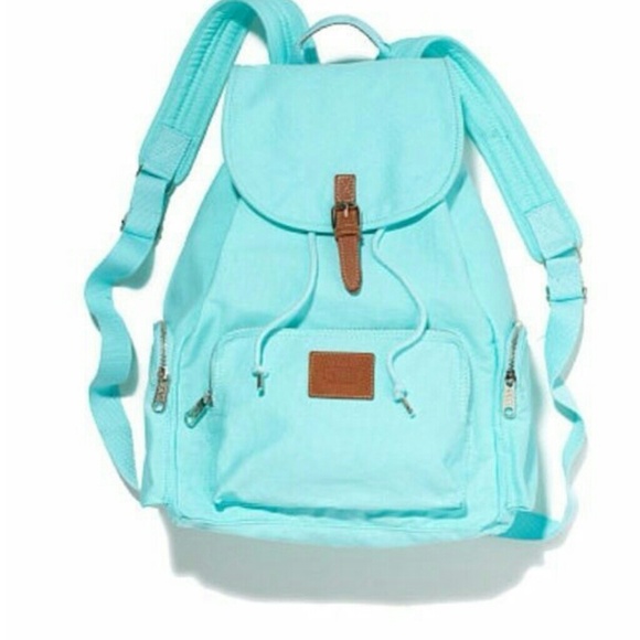 Victoria Secret Pink Canvas Backpack
