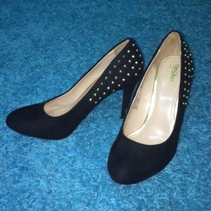 Studded heels