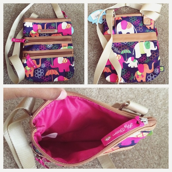 🎉HP🎉Lolly Blossom Elephant Purse. 🐘♻️