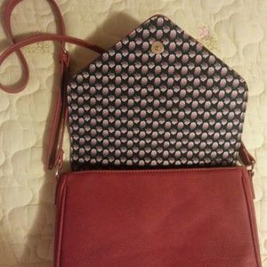 NEW F21 red crossbody purse
