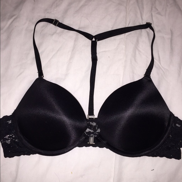 Heartbreaker plunge bra push up pink