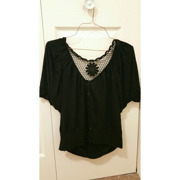 Black Vest/Over Shirt