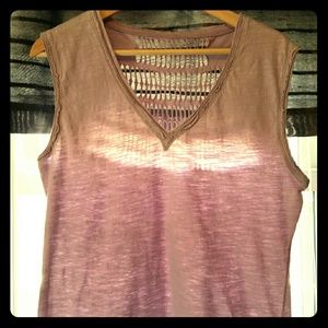 Lilac Tank Top - Feminine and Edgy!