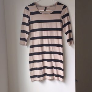 H&M Strip Polo Dress
