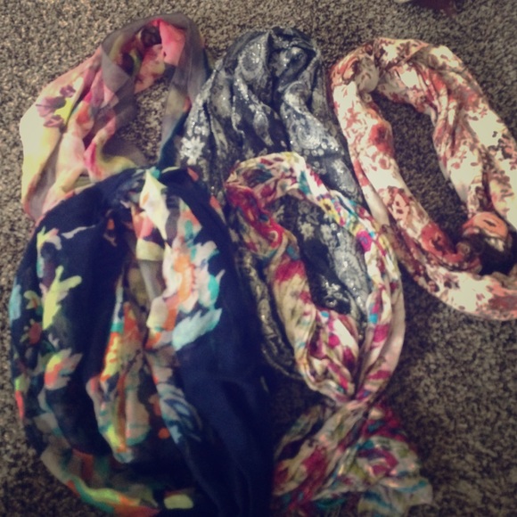 5 scarves