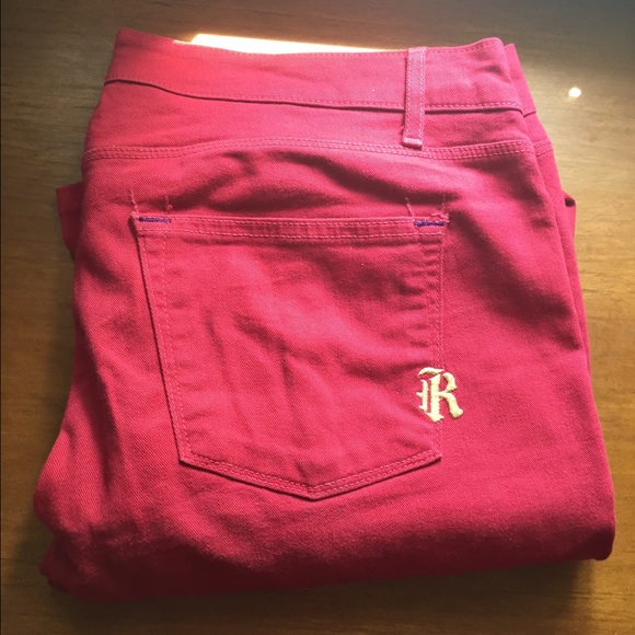 Rich and Skinny Red Skinny Jean