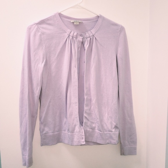 Dusty Lavender LOFT cardigan! - Picture 1 of 3