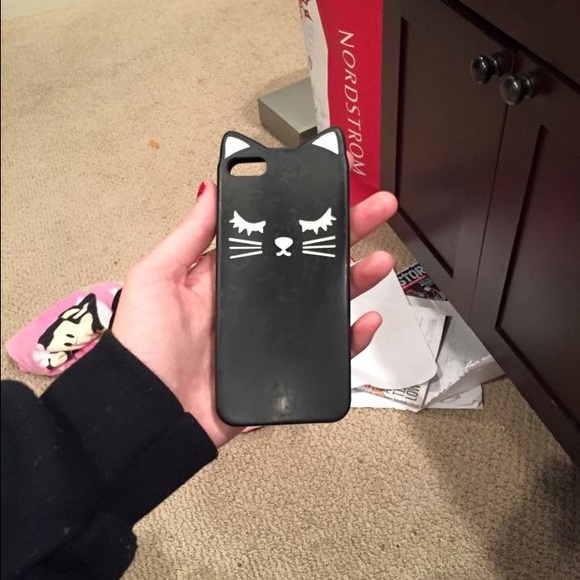 Forever 21 cat rubber iPhone 5/5S case