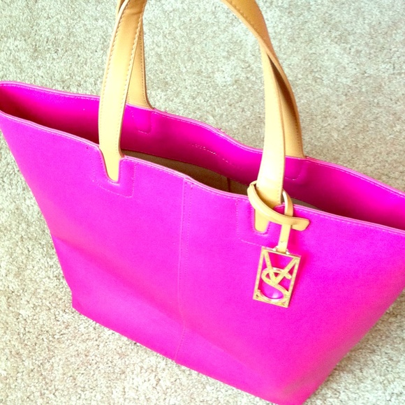 Victoria's Secret Handbags - Victoria's Secret Hot Pink Tote Bag