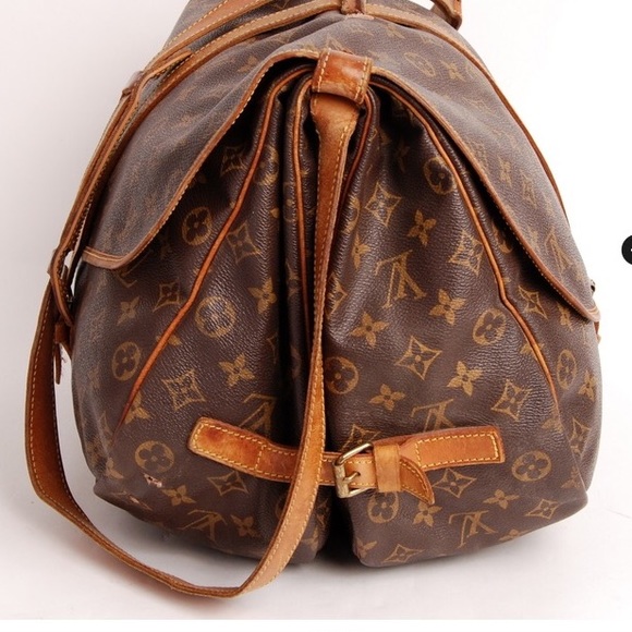 📌SOLD!📌 Louis Vuitton Saumur 35 Monogram Satchel - Picture 3 of 4
