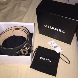 CHANEL. LEATHER WOMAN BELT‼️