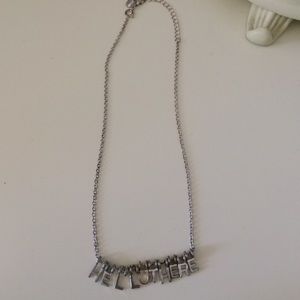 Rustic "Hello there" necklace from Australia!