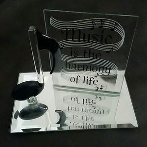 Music Glass decor