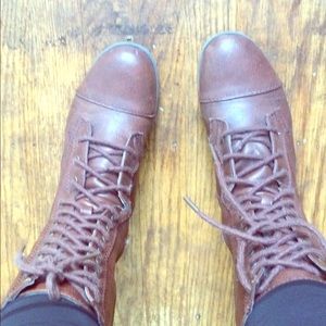 Forever21 combat boots