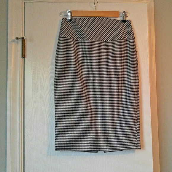 Express high-waisted midi skirt