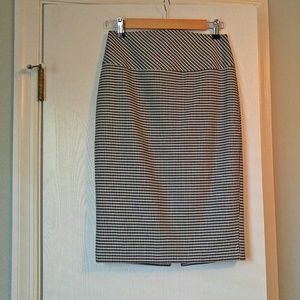 Express high-waisted midi skirt