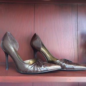 Chocolate brown heels