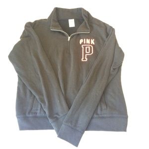 🎀VS PINK🎀half zip jacket