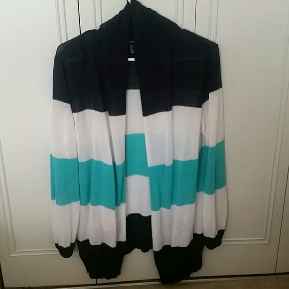 Stripped cardigan