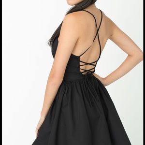 American Apparel Tie Back Dress
