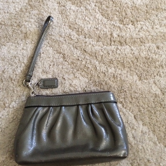 Coach sliver wristlet