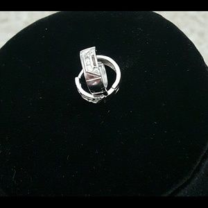 Diamond Silver earrings