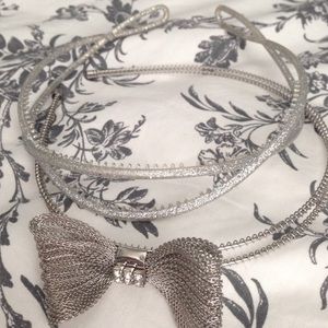 Silver head bands