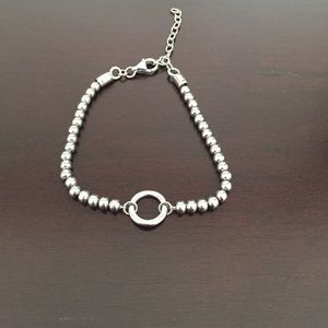 Fossil silver bracelet