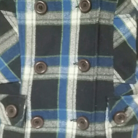 DELIA'S PEACOAT W/ FUR HOOD - Picture 2 of 4