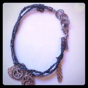 Sparkled charm bracelet