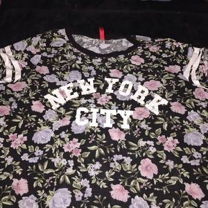 Loose patterned shirt