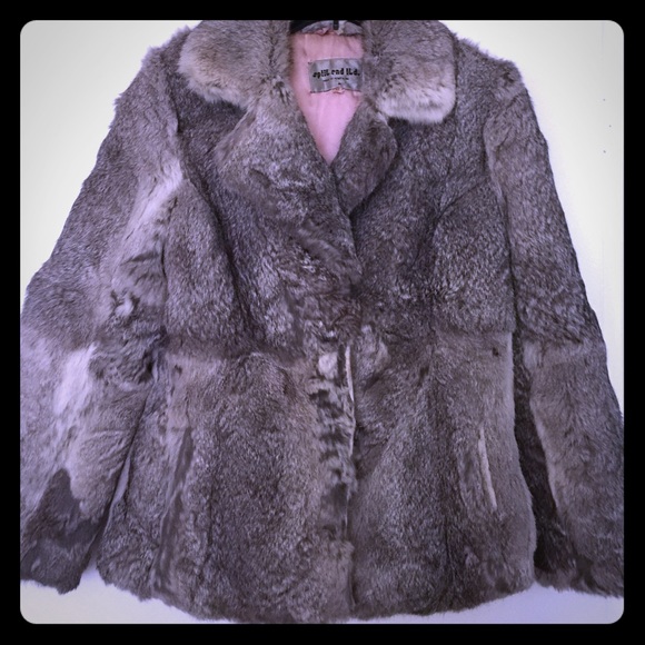 Vintage Rabbit Fur Coat