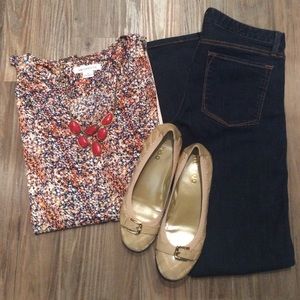 Me too patent nude flats - size 7