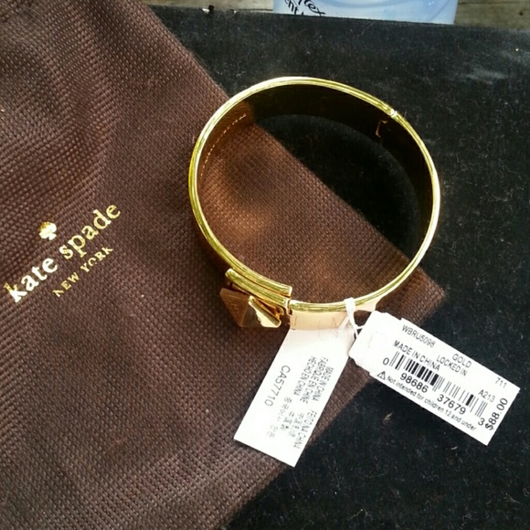 Gold kate spade bracelet