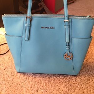 FLASH SALE!! Michael Kors Teal Tote