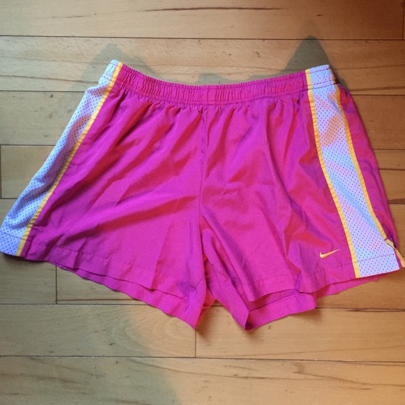 Nike Other - Nike hot pink running shorts
