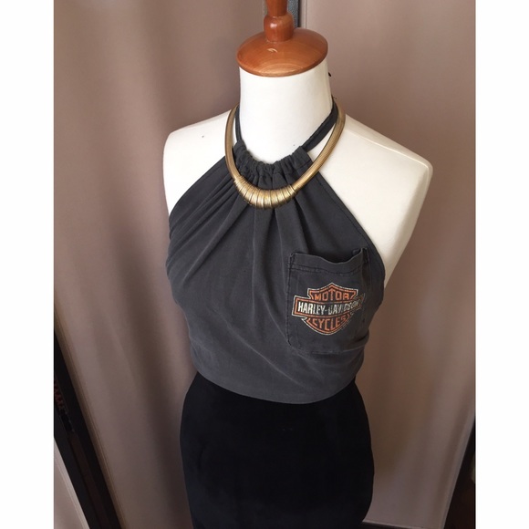 Harley davidson  Tops - Revamped HARLEY DAVIDSON  halter