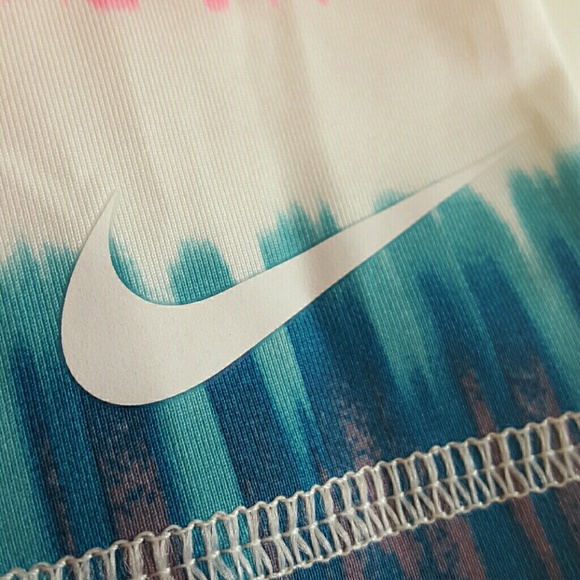 Lowest price! Rare Nike pro shorts Limited Edition Watercolor tie-dye athletic - Picture 2 of 4