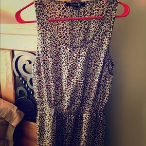 Cheetah print dress