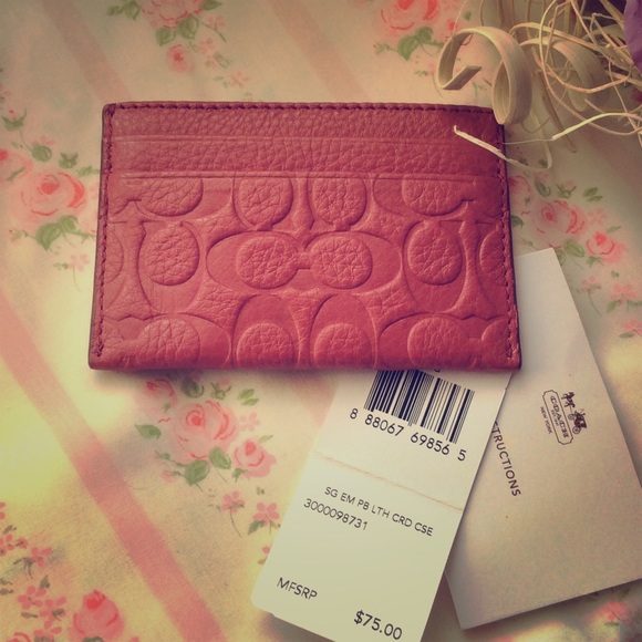 Coach Card Holder.