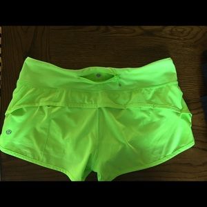 💟Reserved for Megan💟 Lululemon zippy grn speeds