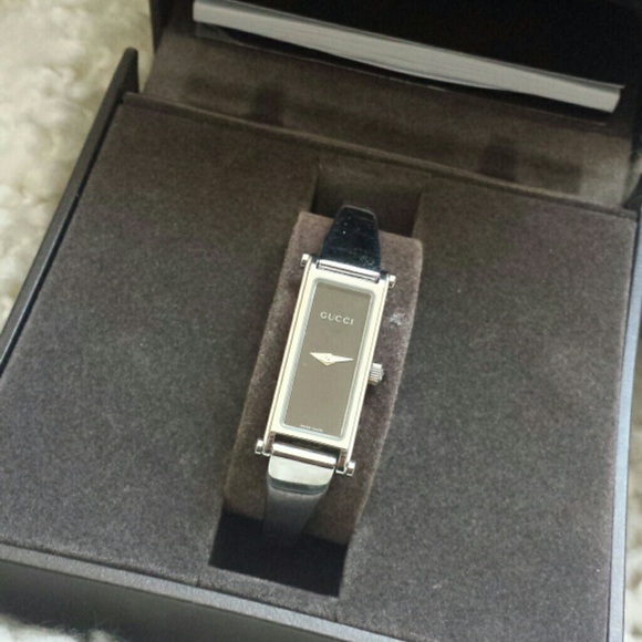 Gucci Jewelry - Sale! Authentic Gucci stainless and black watch