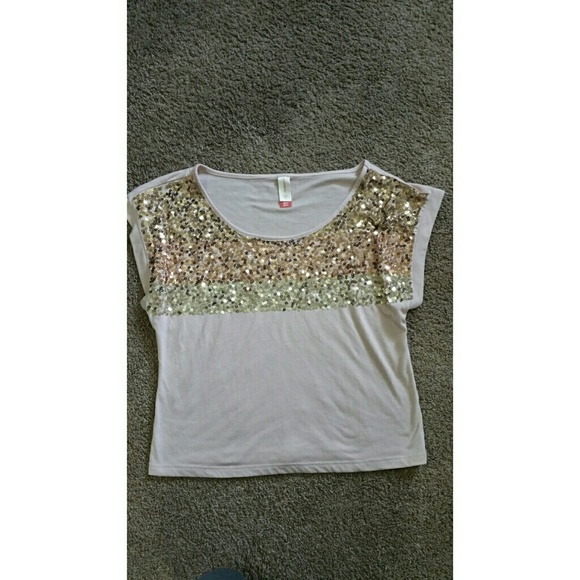 Pink Sparkly Top