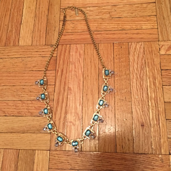 Bauble bar lucite statement necklace