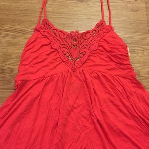 🚫Forever 21 Coral Tank- SOLD🚫